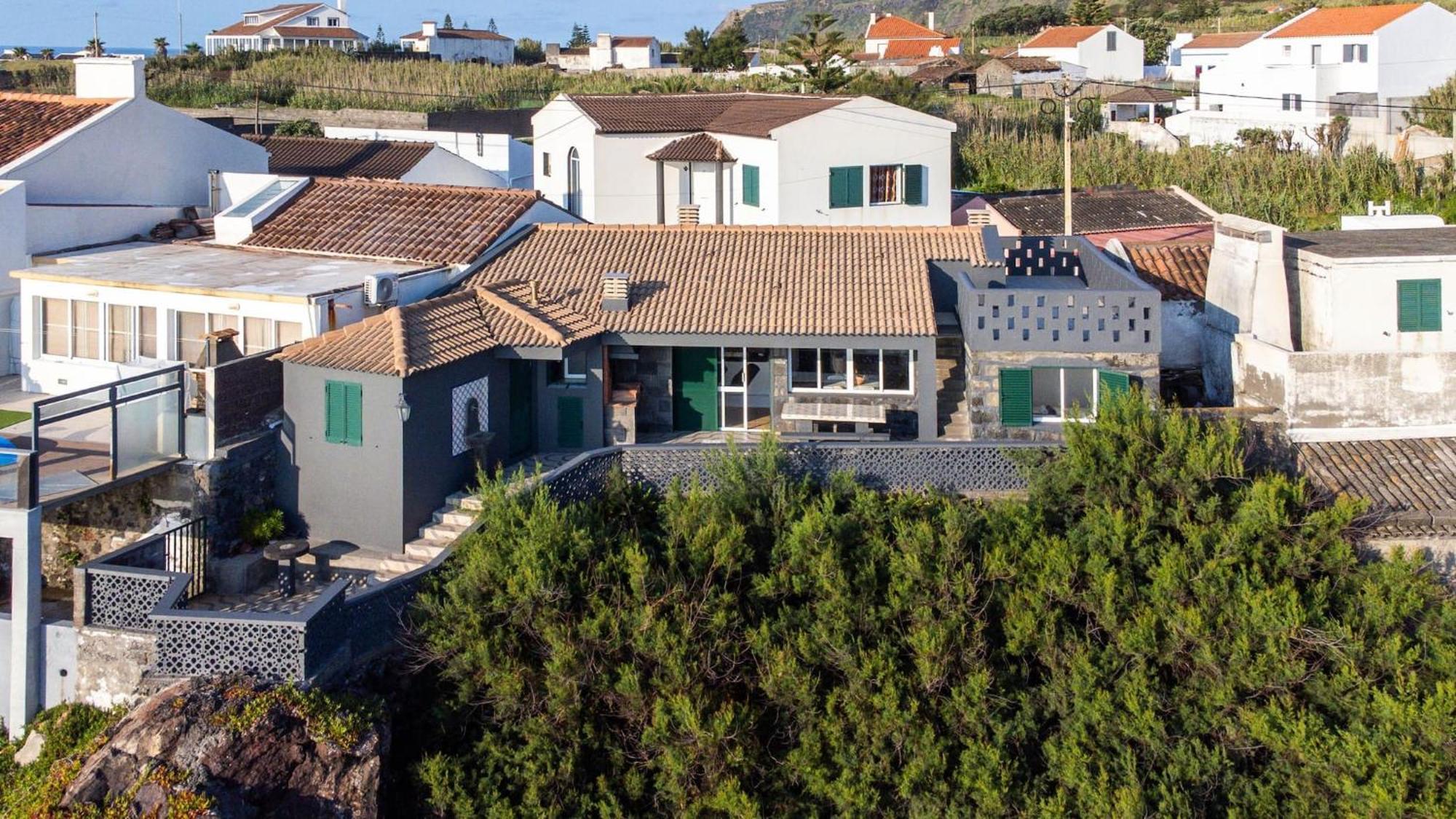 Mosteiros Natural Pool House Villa Luaran gambar