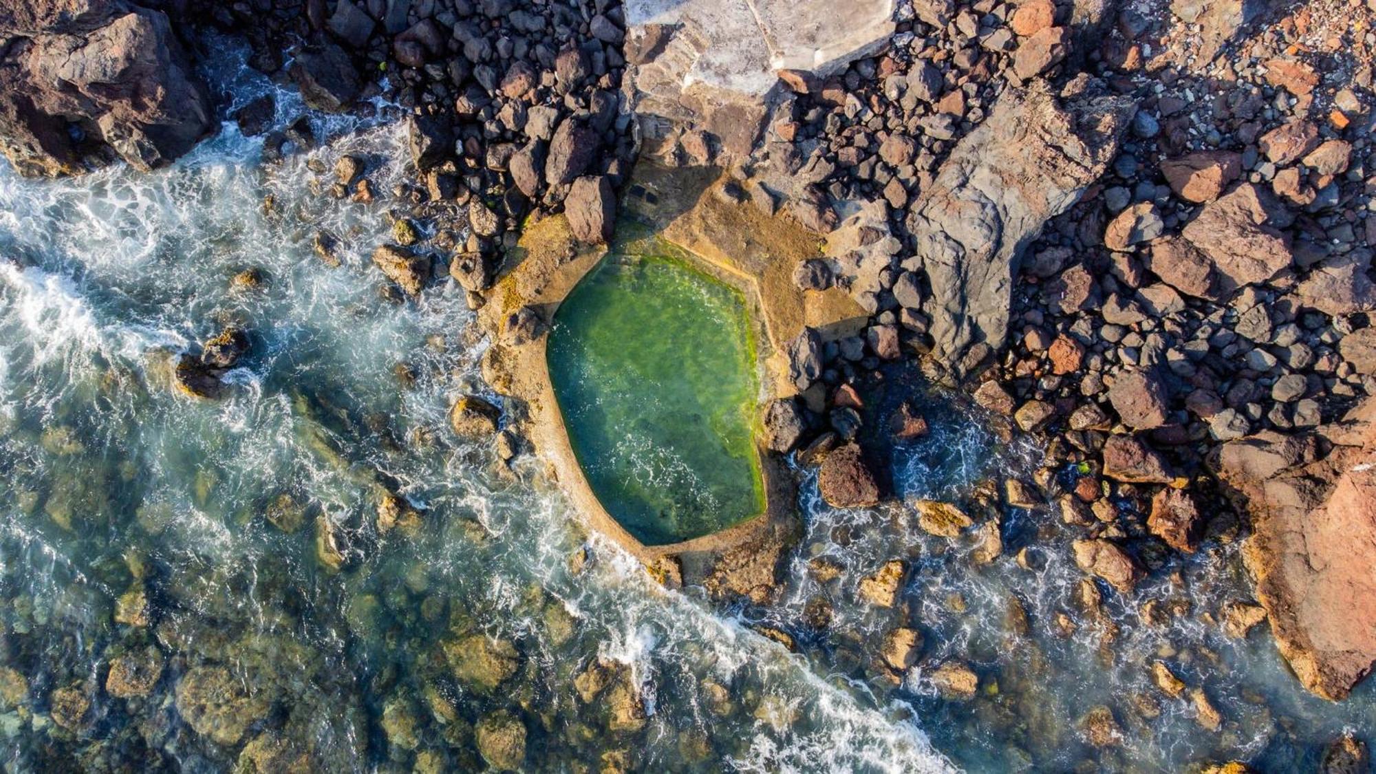 Mosteiros Natural Pool House Villa Luaran gambar